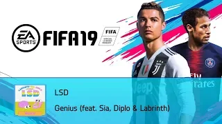 LSD - Genius (feat. Sia, Diplo & Labrinth) (FIFA 19 Soundtrack)