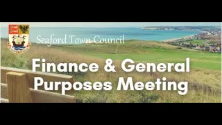 Finance & General Purposes Meeting 27.06.23