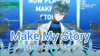 MAKE MY STORY by Lenny Code Fiction - IKE EVELAND Cover