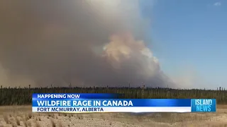 Out-of-control wildfires prompt Evacuation Alert in Alberta