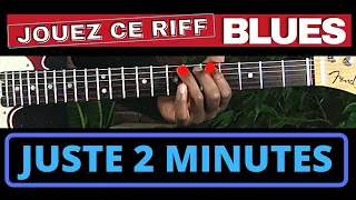 Jouez Ce Riff Blues 2 Minutes par Jour  (Résultats Surprenants) - Cours de Guitare