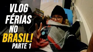 VLOG DIÁRIO DE VIAGEM E MINHA ROTINA DE FÉRIAS NO BRASIL (Parte 1 de 2) l Betina Broch