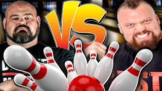 Eddie Hall and Brian Shaw Go Bowling