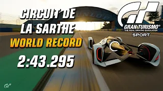GT Sport World Record // Online Time Trial A (20.05.21-03.06.21) // Circuit de la Sarthe
