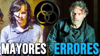 The Walking Dead Mayores Errores Del Unverso WAlker Final CRM Y La Salida De Carl