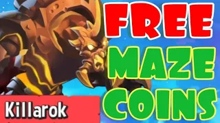 How to Get FREE Maze Coins FAST in the Doom Mountain Maze | Monster Legends Guide