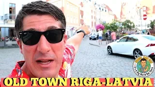 STUNNING WALK IN OLD TOWN RIGA LATVIA! EP#70-THE TRAVEL MAN DAN SHOW