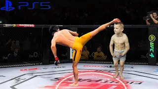 UFC4  Bruce Lee vs Karateka Boy EA Sports UFC 4