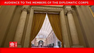 25 January 2021 Audience to the members of the Diplomatic Corps Pope Francis