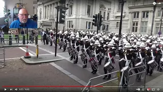 Mark from the States and  Beating Retreat: Royal Marines 2018 Reaction