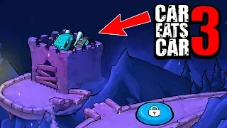 Обновление Car Eats Car 3! Что это за Новая Синяя Машина на Гусеницах???