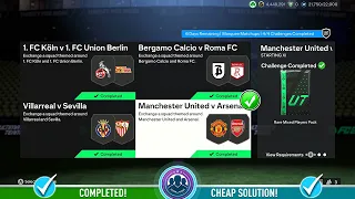 FC 24 Marquee Matchups - Manchester United v Arsenal SBC - Cheap Solution & Tips