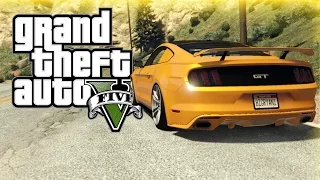 GTA 5 PC Mods - Ford Mustang GT 2015