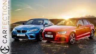 BMW M2 vs. Audi RS3: Henry Catchpole Compares - Carfection