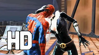 Spider-Man Kisses Black Cat - Romantic Scene