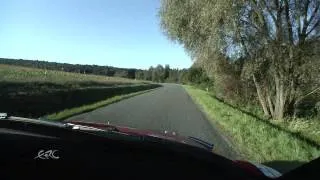 FIA ERC Barum Czech Rally Zlín - Shakedown Onboard