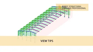 Autodesk Robot Structural Analysis : View Tips