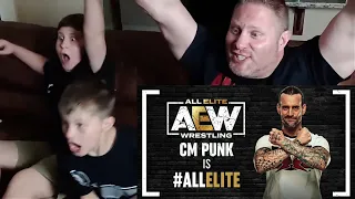 CM Punk RETURNS LIVE REACTION-AEW Rampage