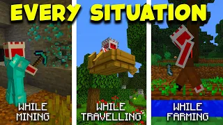 Types of Minecraft Players in EVERY Situation (All Shorts Together)