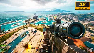 Battlefield 4 : Conquest 4K Gameplay - HAINAN RESORT PC (Ultra Setting)