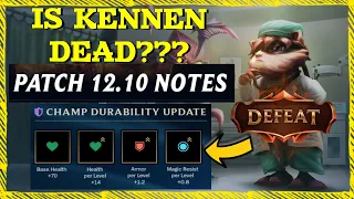 Can Kennen Still Work in The New DURABILITY PATCH??? | Master Kennen Top vs. Sion