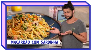 MACARRÃO COM SARDINHA | Mohamad Hindi | Receitas