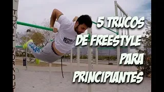 5 Tutoriales de Trucos de Freestyle Fáciles para Principiantes(sub. monkey, torero..)-Street Workout
