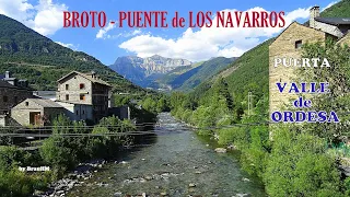 Broto - Puente de los Navarros, por el río Ara. Regreso por Torla, la puerta del Valle de Ordesa