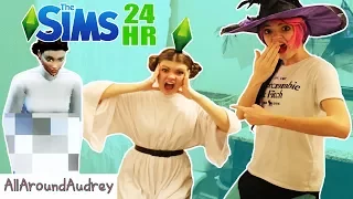 24 Hour SIMS IN REAL LIFE CHALLENGE / AllAroundAudrey