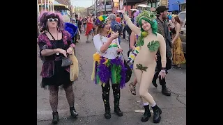 2023 Mardi Gras Day New Orleans - Partying Hard and Wild on Frenchmen Street - Part 2