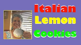 Italian Lemon Cookies