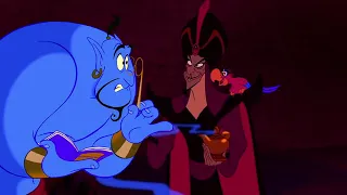 Aladdin/Best scene/Robin Williams/Genie/Jonathan Freeman/Jafar/Gilbert Gottfried/Iago