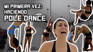 Mi PRIMERA VEZ en una clase de POLE DANCE