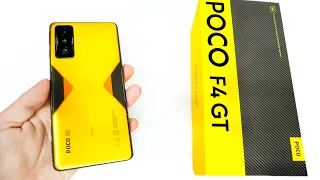 POCO F4 GT - обзор, распаковка, первое впечатление - СМАРТФОН ДЛЯ ГЕЙМЕРОВ?