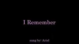 I Remember Lyrics