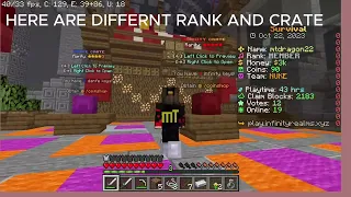 INFINITY REALM MINECRAFT SERVER JOIN NOW @RajibNP