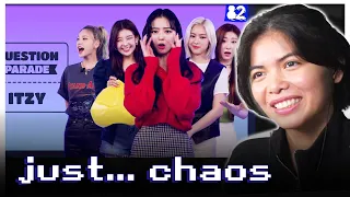 ITZY on Hello82! | Question Parade w/ ITZY [reaction]