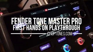 FENDER TONE MASTER PRO | First Hands On Playthrough Demo