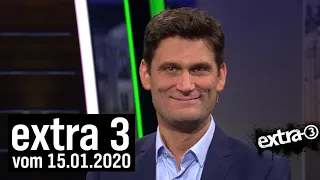 Extra 3 vom 15.01.2020 mit Christian Ehring | extra 3 | NDR