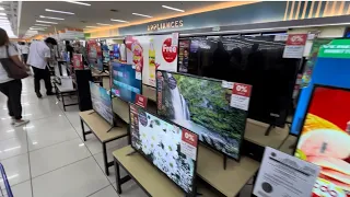 SM city Bacoor Supermarket || Murang flat screen Smart TV ||