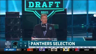 Panthers Draft Jaycee Horn with the 8th Overall Pick | 2021 NFL Draft Highlights