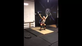 Mallory long 130# Snatch