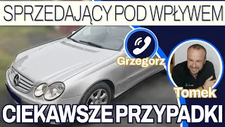 Sprzedający upił się podczas oględzin! - Mercedes CLK 2.6 V6 170KM  2003 rok 230000km 16000zł