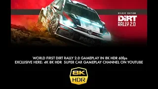 DIRT RALLY 2.0 😱 BEST GRAPHICS 8K resolution HDR10+ 60fps | POLO GTI 600hp Gameplay ITA