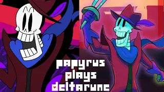 [Papyrus Plays] Deltarune: Chapter 1 & 2