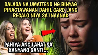 DALAGA NA UMATTEND NG BINYAG PINAGTAWANAN DAHIL CARD LANG ANG REGALO NIYA SA INAANAK