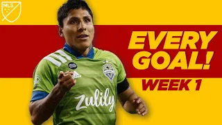 EVERY SINGLE Goal from Week 1 - Chicharito, Higuain, Raul Ruidiaz and More!