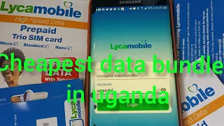 cheapest data bundles in uganda LYCAMOBILE . all you need to know