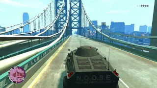 GTA IV APC Police Chase