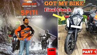 FINALLY GOT MY BIKE & All Set For KTM PRO-XP SPITI Adventure Tour 2022 | I'm Vlogger For The Trip 🔥